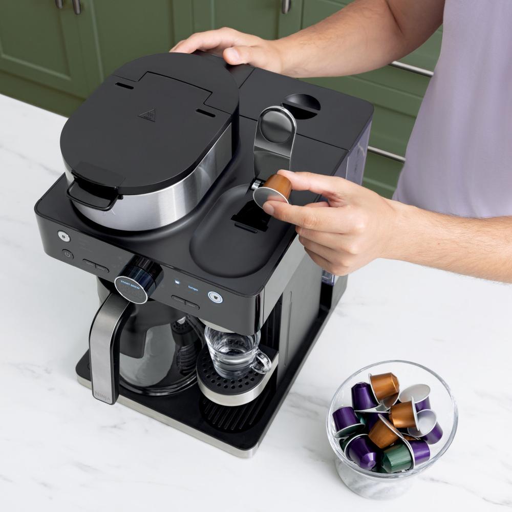 Cafetera para 12 tazas - Ninja Espresso & Coffee Barista System CFN601