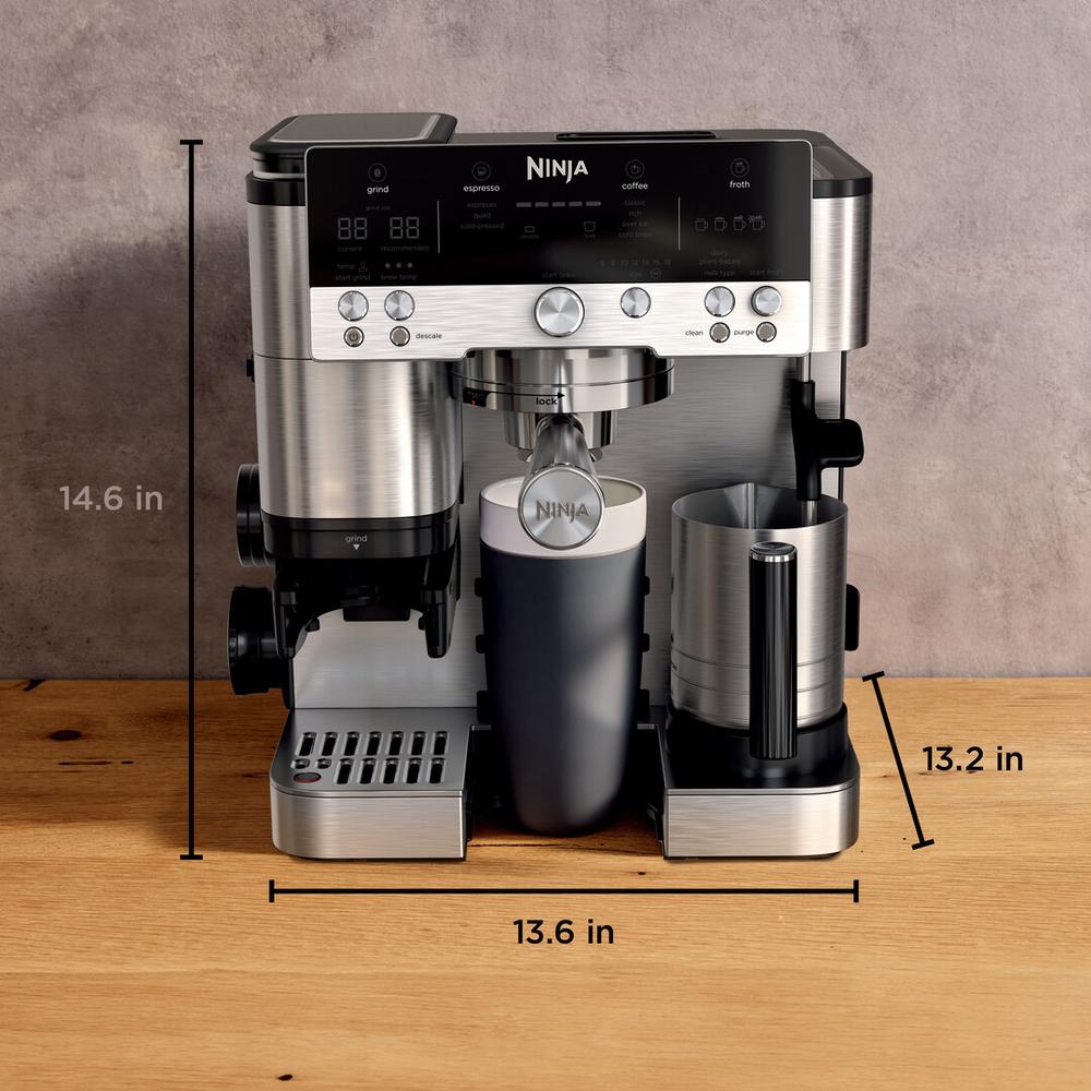Cafetera de Espresso y Cold Brew - Ninja Luxe Café Premier Series ES601