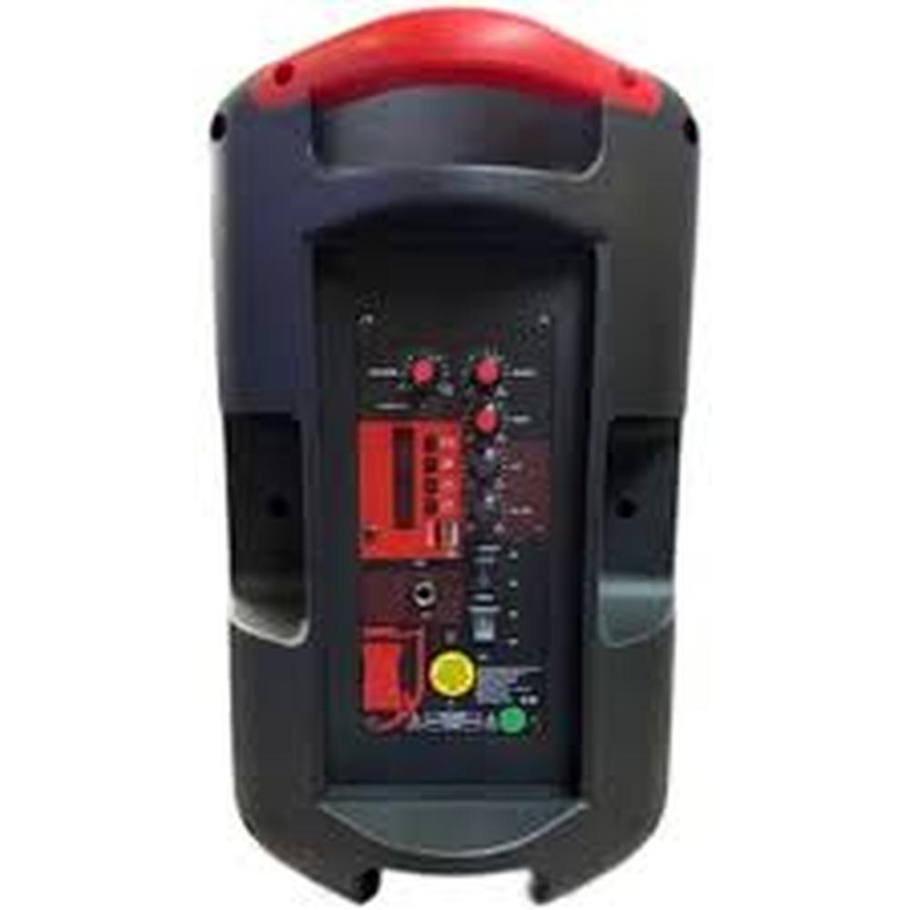 Bafle profesional KST Recargable 8" 7,200 W PMPO con micrófono