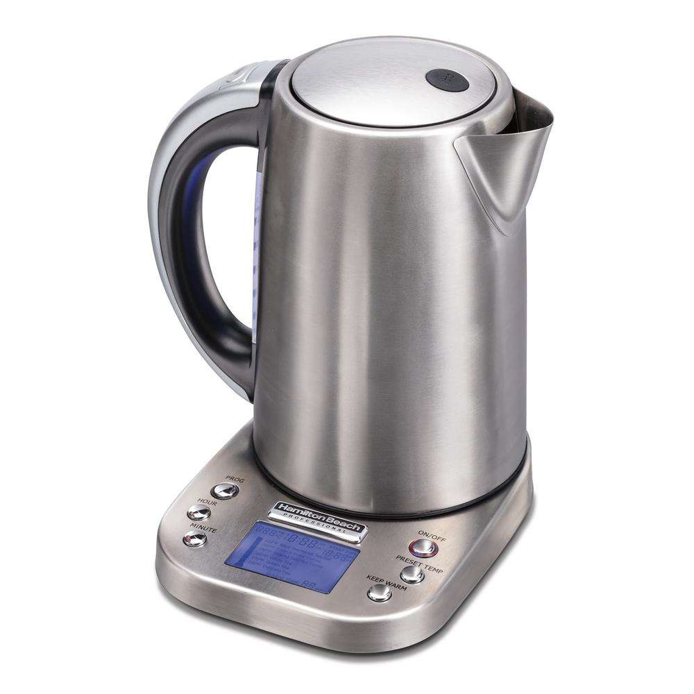 HERVIDOR HAMILTON BEACH 41028 DIGITAL 1.7 LT ACERO INOX