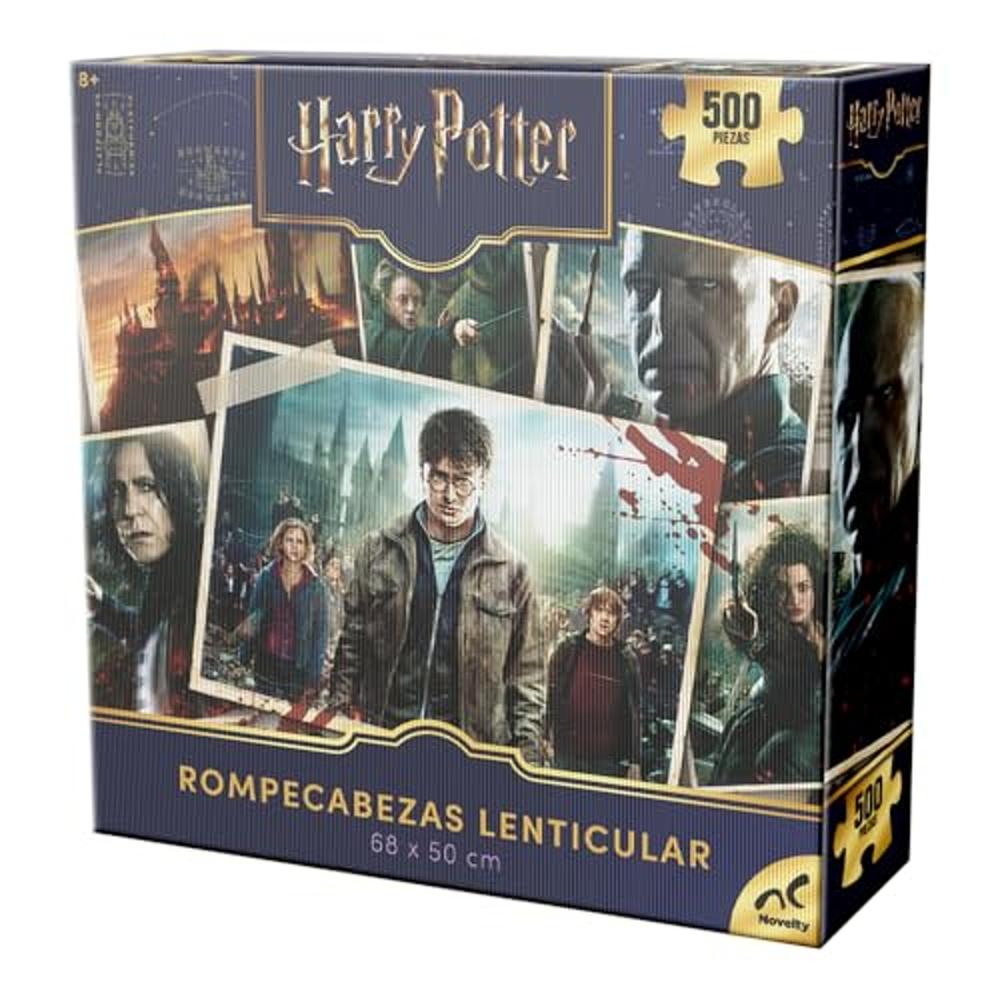 Rompecabezas Harry Potter Efecto 3D 500 Piezas Lenticular