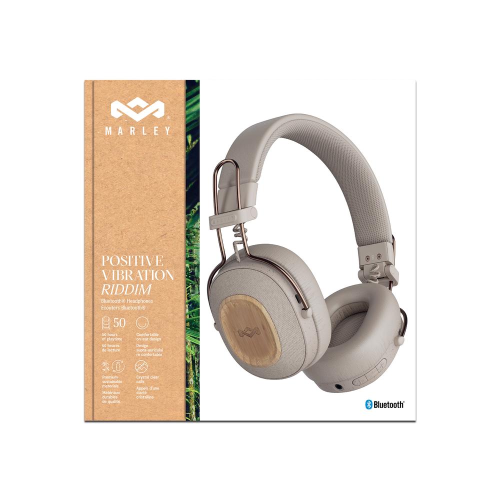 Audífonos Positive Vibration Riddim The House of Marley Copper Bluetooth