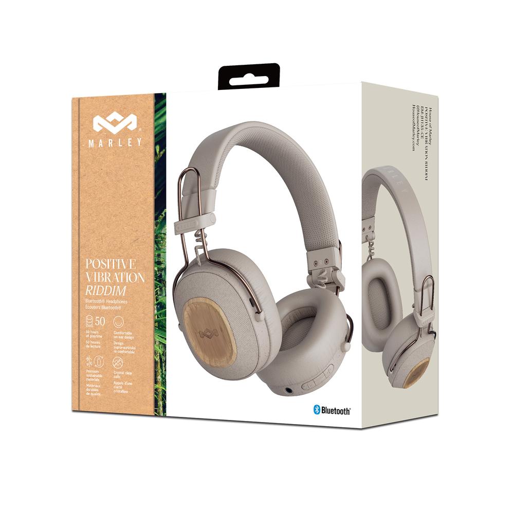 Audífonos Positive Vibration Riddim The House of Marley Copper Bluetooth