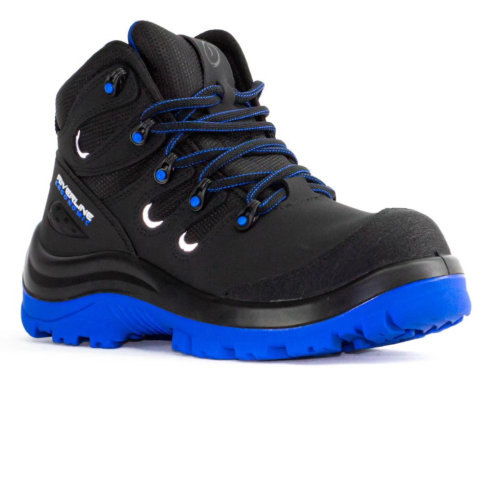 Zapato Botas Marca Riverline Calzado De Seguridad Gsr Negro