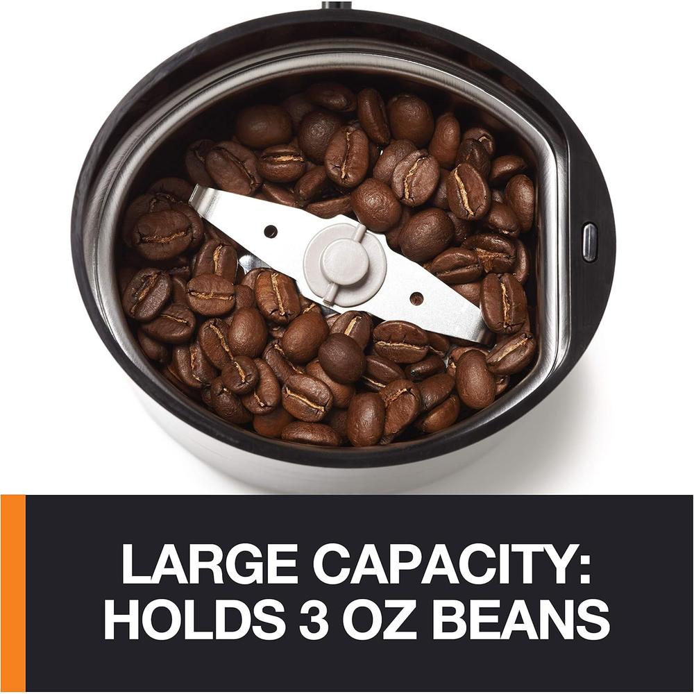 Molino café y especias eléctrico Krups 12 Tazas Acero Inox