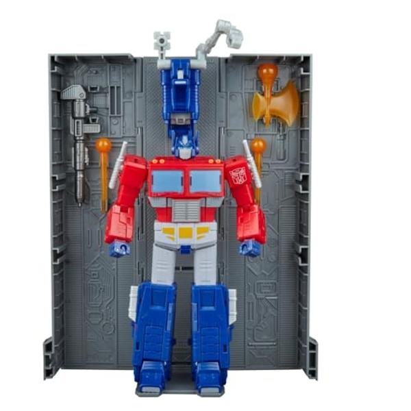 Figura de acción de Optimus Prime de Transformers Toys Studio Series Commander Class The Movie 86-31, 7 pulgadas, para niños y niñas de 8 años en adelante.