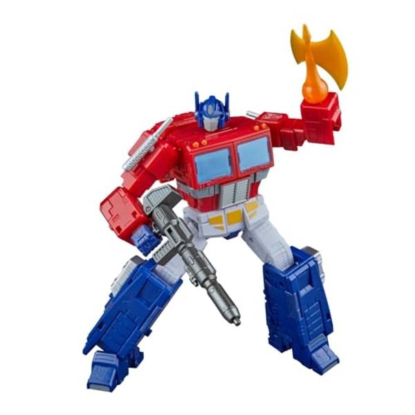 Figura de acción de Optimus Prime de Transformers Toys Studio Series Commander Class The Movie 86-31, 7 pulgadas, para niños y niñas de 8 años en adelante.