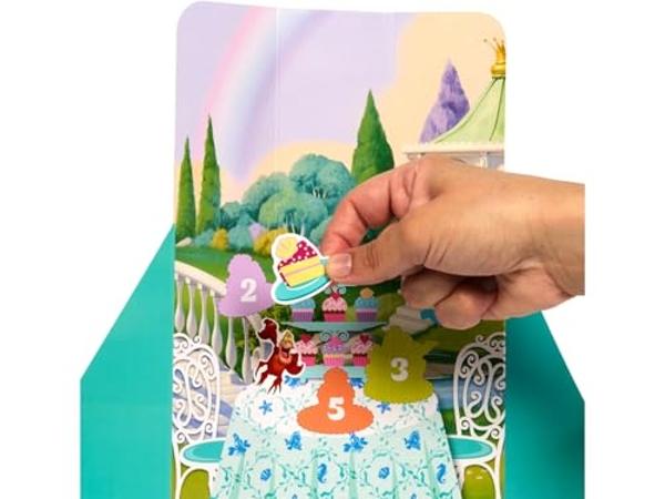 Muñeca de moda Mattel Disney Princess Ariel, gira y revela con 11 sorpresas que incluyen 5 accesorios, 5 pegatinas y una escena de juego, inspirada en la película.