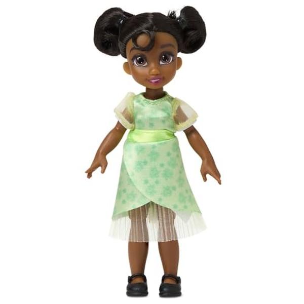 Minijuego de muñecas oficial de la Princesa Tiana: Érase una vez una historia, La princesa y el sapo, muñecas de princesa de 5 pulgadas, juguetes para niñas, juguetes de princesa p.