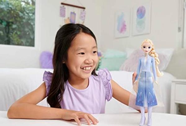 Muñeca de moda Mattel Disney Princess Ariel, gira y revela con 11 sorpresas que incluyen 5 accesorios, 5 pegatinas y una escena de juego, inspirada en la película.