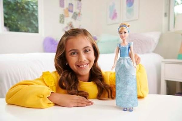 Muñeca clásica oficial de Disney Princess (Blancanieves), 28 cm, incluye un cepillo con detalles moldeados, juguete totalmente articulado con atuendo clásico - Juguetes de princesa.