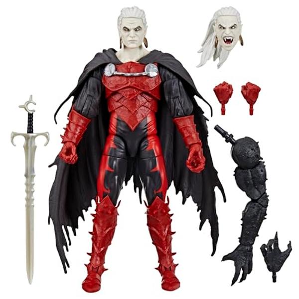 Figura de acción coleccionable de 6 pulgadas de Drácula, cómics de la serie Marvel Legends Strange Tales.
