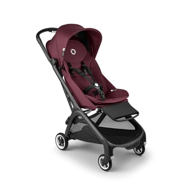 Bugaboo Butterfly - Cochecito ultracompacto plegable en un segundo - Ligero y compacto - Ideal para viajar - Cereza oscuro.