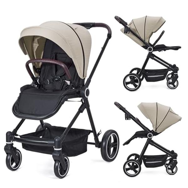 Peg Perego Ypsi – Cochecito compacto individual o doble – Compatible con todas las sillas de auto Primo Viaggio 4-35 y cunas Ypsi – Fabricado en Italia – Azul brillante (azul y cob.