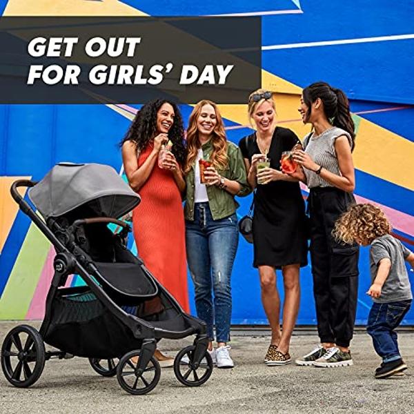 Cochecito modular individual o doble City Select 2 de Baby Jogger, colección Eco.