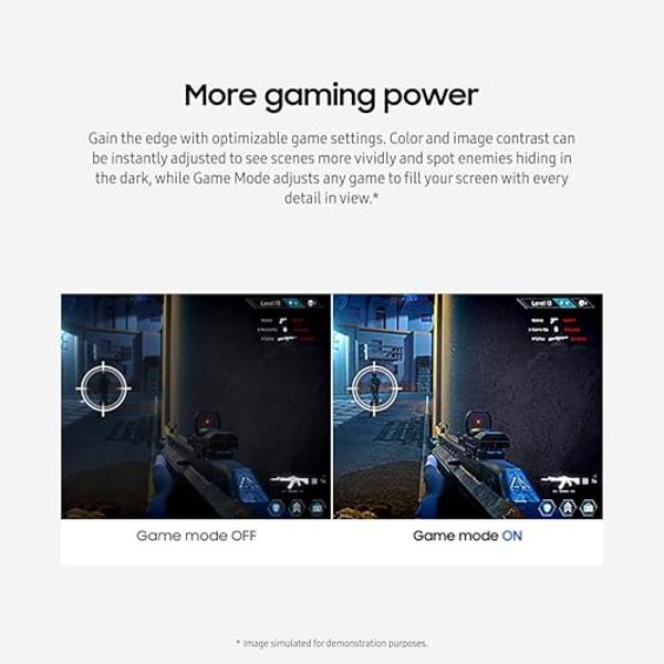 Monitor curvo Samsung Essential S3 (S36GD) de 24", FHD 1800R, 100 Hz, modo de juego, comodidad visual avanzada, puertos HDMI y D-sub, LS24D366GANXZA, 2024.