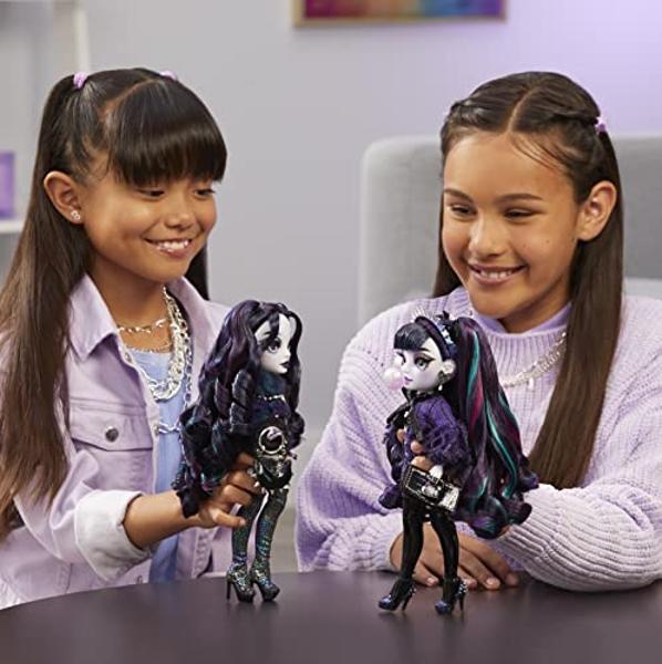 Rainbow High Shadow High Edición Especial Twins - Pack de 2 Muñecas de Moda. Conjuntos de diseñador morados y negros con accesorios. Ideal como regalo para niñas de 6 a 12 años y c.