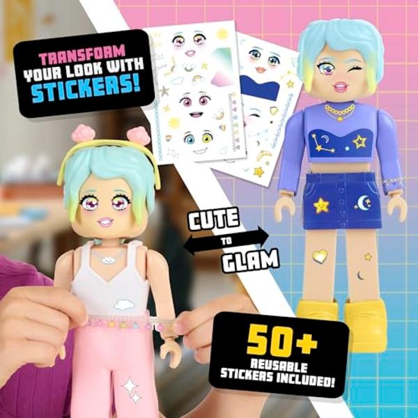 Mi muñeca de moda Avastars - Diva_AM.PM con 2 atuendos y más de 100 formas de personalizarla.