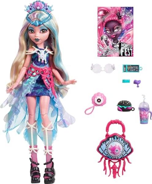 Muñeca Barbie Dreamtopia, bailarina articulada con luces brillantes, 5 espectáculos de luces, tutú rosa brillante, cabello rubio y accesorio para el cabello..