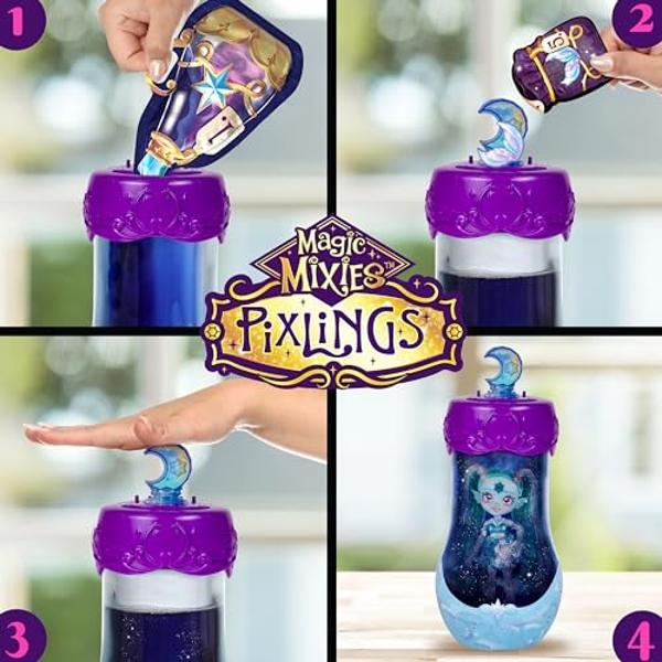 Muñeca Barbie Pop Reveal con accesorios, aroma a ponche de frutas, cabello azul y 8 sorpresas: slime, cambio de color y cachorro..
