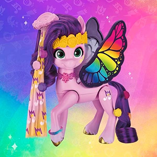 Muñecas parlantes de 30 cm para niñas de 3 años: muñeca interactiva de cuerpo blando que habla, llora, canta y ríe. Emite 24 sonidos adorables..