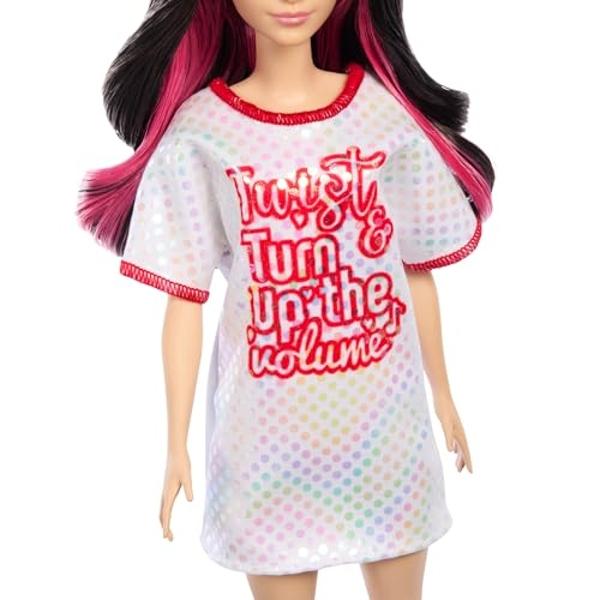 Muñeca Barbie Color Reveal y accesorios con 6 sorpresas de desempaquetado, serie Sirena con corpiño que cambia de color.
