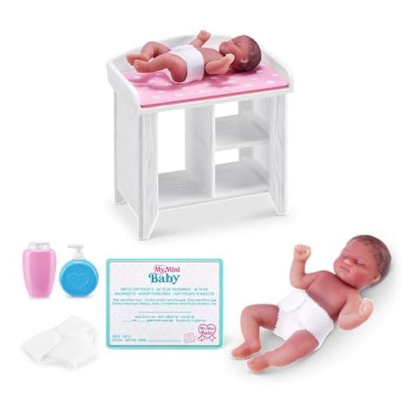 5 Surprise My Mini Baby Serie 1 de ZURU, Cápsula Misteriosa Coleccionable, Juguete para Niñas, Bebé Miniatura Realista, Set de Juego y Accesorios.