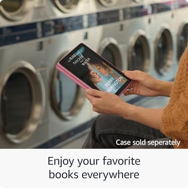 Tableta Amazon Fire HD 8, pantalla HD de 8", 3 GB de memoria, 32 GB, diseñada para entretenimiento portátil, color negro (versión 2024).