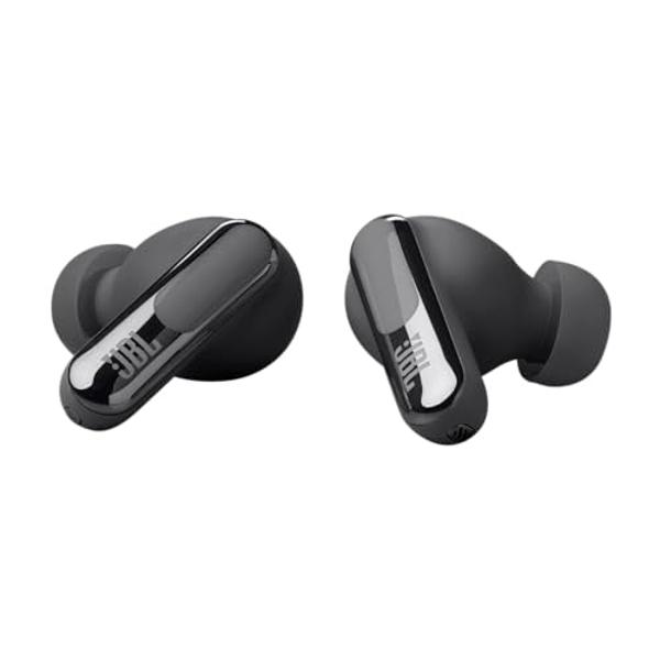 JBL Live Beam 3 - Audífonos inalámbricos con cancelación de ruido, 48 horas de reproducción, carga inalámbrica, 6 micrófonos para llamadas perfectas, conexión multipunto, resistenc.