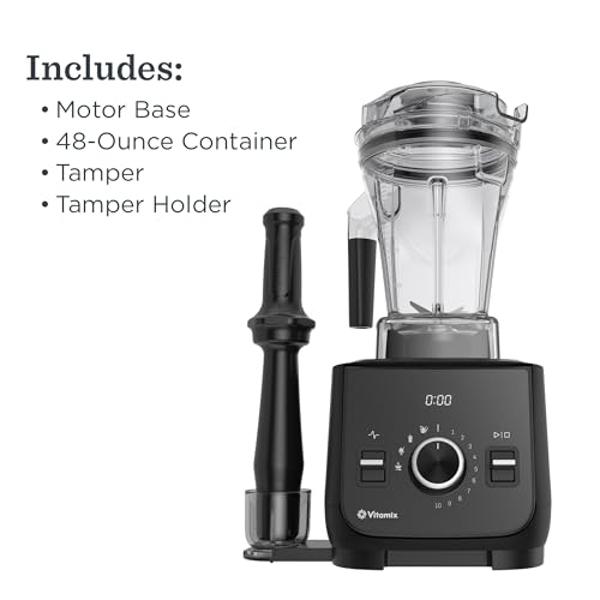 Licuadora Vitamix Ascent X2, de calidad profesional, con 3 programas de licuado preestablecidos, recipiente de 1,2 litros (48 onzas), autolimpiable, color blanco polar.