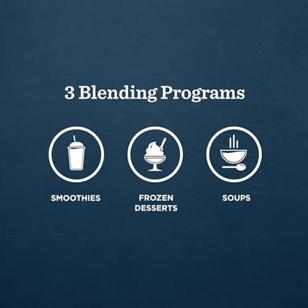 Licuadora Vitamix Ascent X2, de calidad profesional, con 3 programas de licuado preestablecidos, recipiente de 1,2 litros (48 onzas), autolimpiable, color azul medianoche.