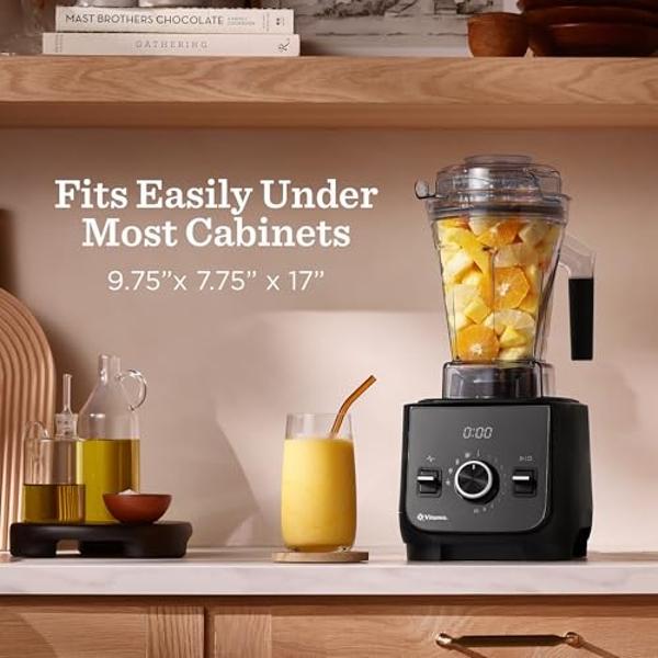 Licuadora Vitamix Ascent X2, de calidad profesional, con 3 programas de licuado preestablecidos, recipiente de 1,2 litros (48 onzas), autolimpiable, color azul medianoche.