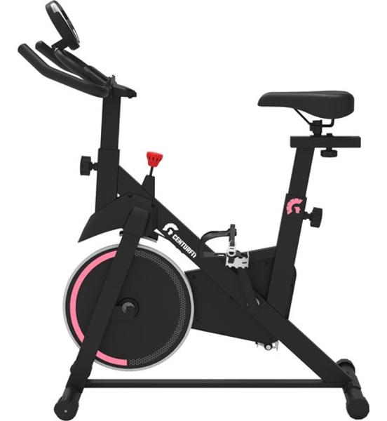Bicicleta Spinning Fija Estatica Deportiva Cardio Pantalla Centurfit