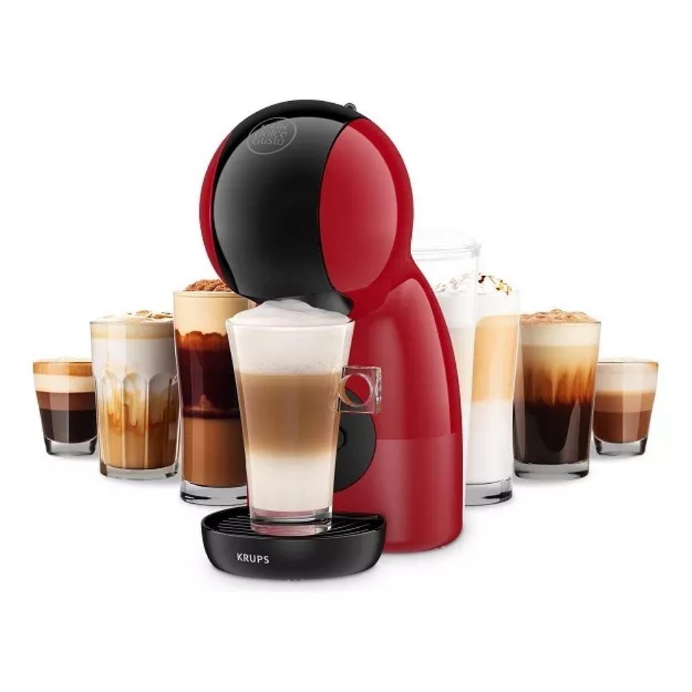 KRUPS NESCAFÉ Dolce Gusto Piccolo XS KP1A35 Noir – Machine Compacte + 48 Capsules Offerte, Café Parfait En 40s