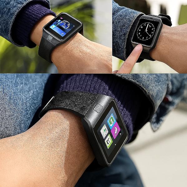 Smartwatch Dz09 Con Bluetooth, Cámara, Cronometro, Llamadas - Reloj Inteligente Negro