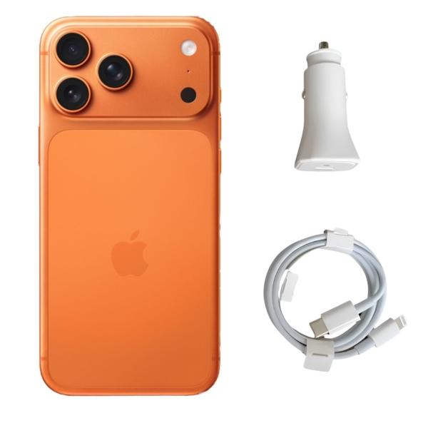 Apple IPhone 17 Pro Max Naranja 512GB Nuevo Sellado + cargador de Auto 