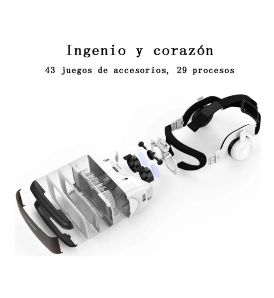 Lentes De Realidad Virtual Gafas 3d Vr Headset Y Controlador Malubero