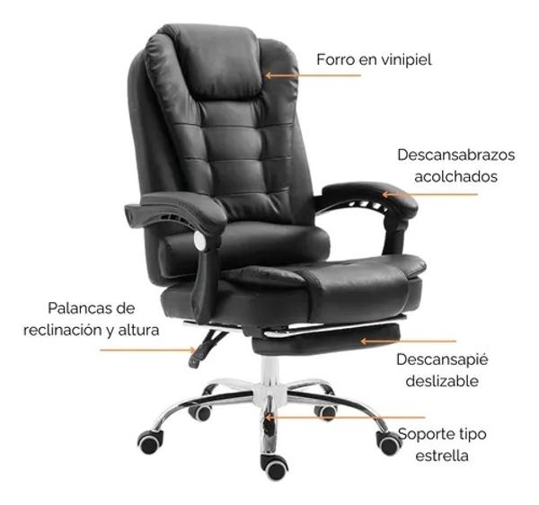 Silla Ejecutiva de Escritorio de Oficina
