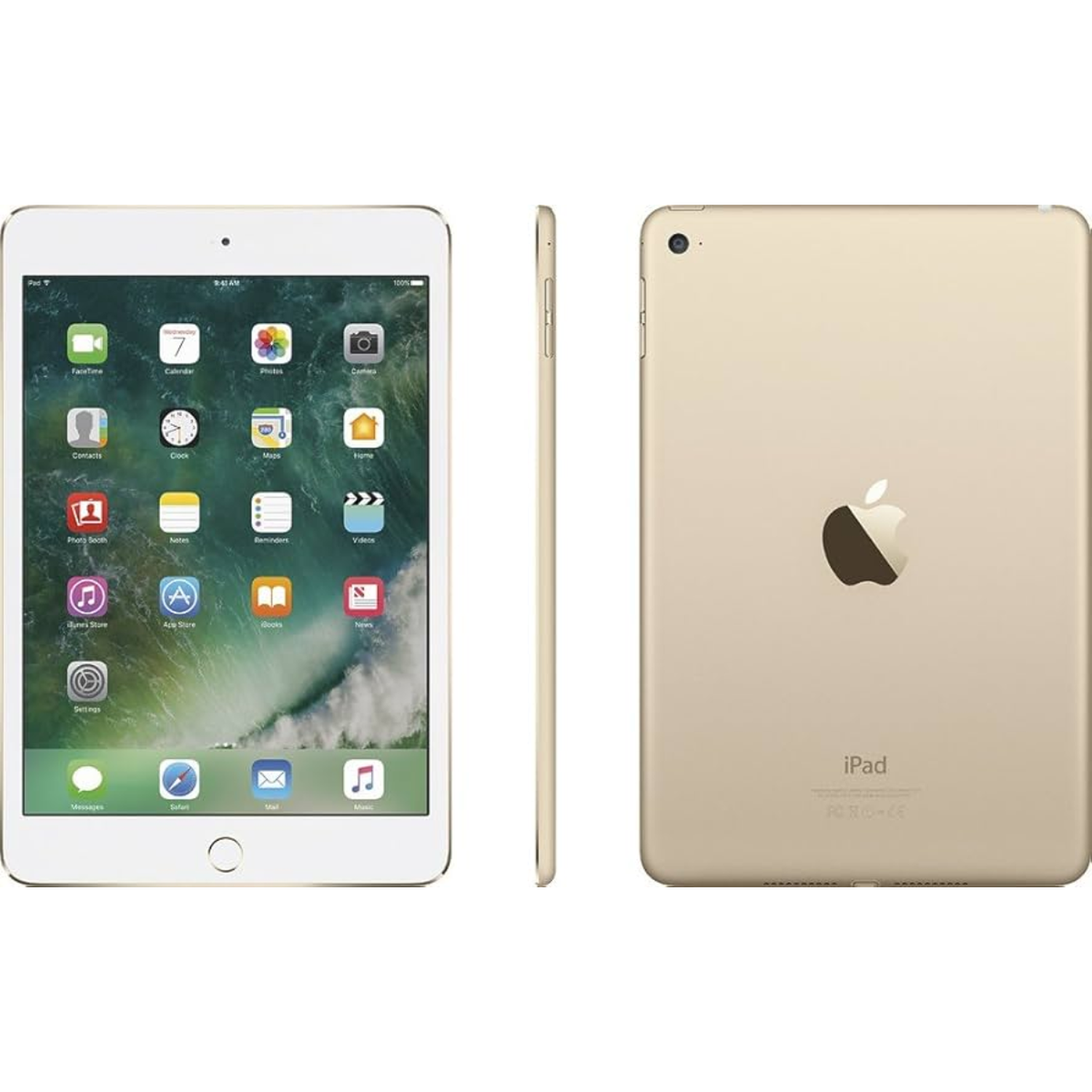 Apple iPad Mini 7.9  4 Gen Wi-fi 64gb Oro Reacondicionado