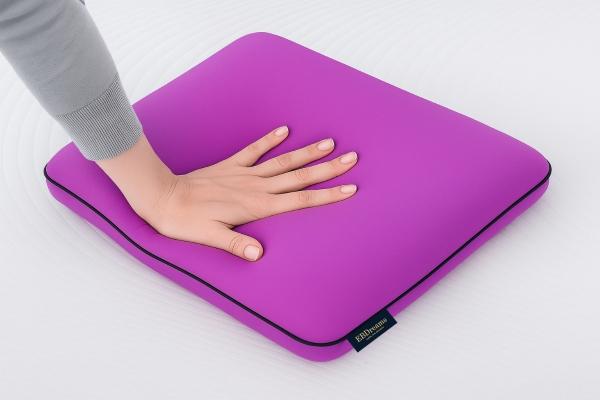 Paquete 2 Almohadas EBDreams Mold Gel Morada Air Sense Estandar Suave Ergonómica Bambú El Bazar Store