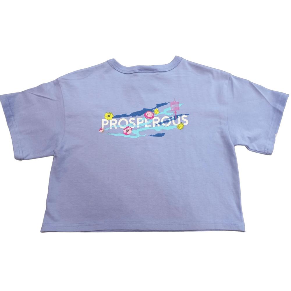 Playera Champion Heritage Cropped para Mujer WL956-590915-1RF
