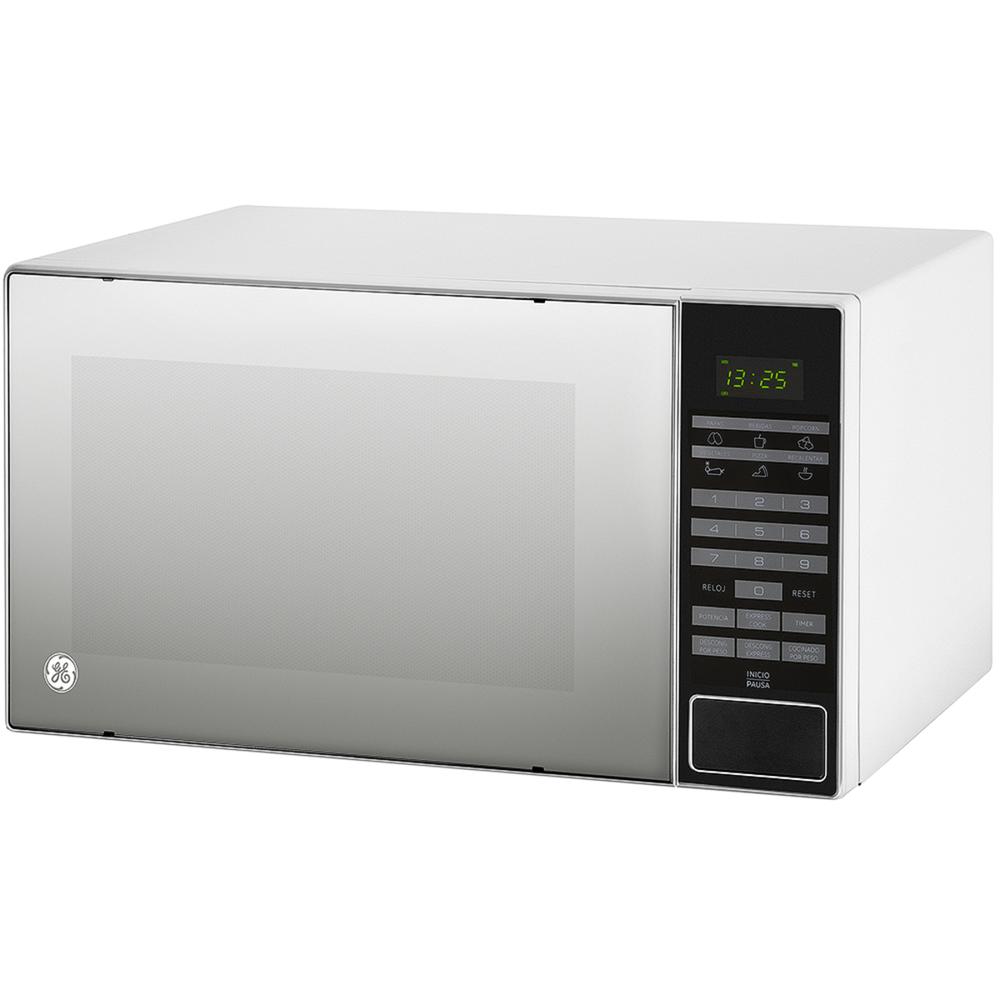 Microondas GE JES11W 1.1 Pies Digital Espejo Blanco