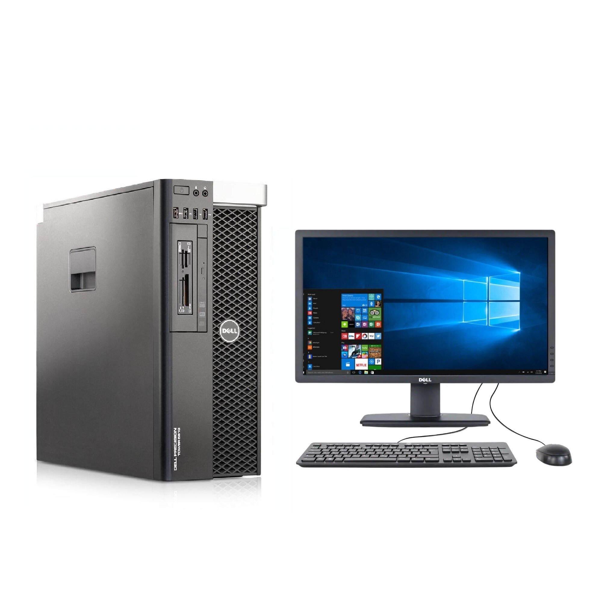 PC Workstation Dell Precision Tower 5810, XEON E5-1650v, 128GB RAM