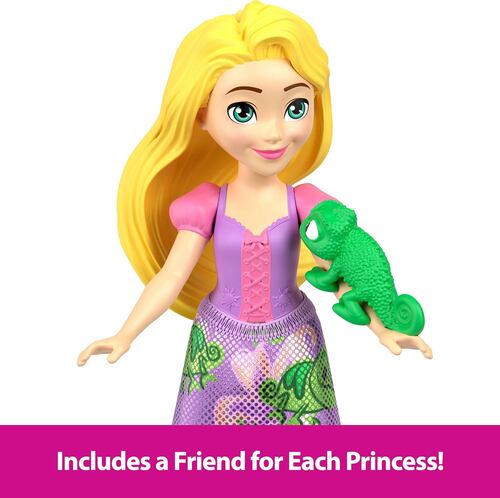 Princess Conjunto y Amigos 5 Muñecas Pequeñas Atuendos Brillantes y Amigos