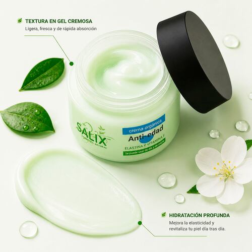 Salix Kit Cremas Naturales Skincare con Crema de Arroz y Acido Hialuronico