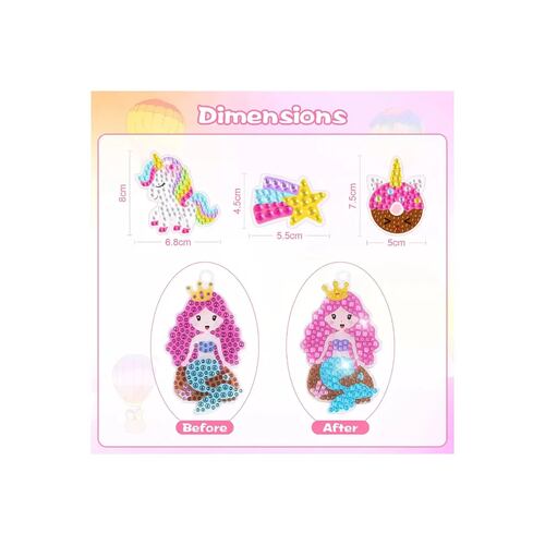 5D Diamond Painting Niños, Dibujos con Diamantes, DIY Diamond Painting Llavero Colgante, Regalo Niña de a Años, Estampados de Animales, Dibujos con Diamantes para Colgar en Llaveros, Mochilas, 15 Pcs 5D Diamond Painting Niños, Dibujos con Diamantes, DIY Diamond Painting Llavero Colgante, Regalo Niña de a Años, Estampados de Animales, Dibujos con Diamantes para Colgar en Llaveros, Mochilas, 15 Pcs