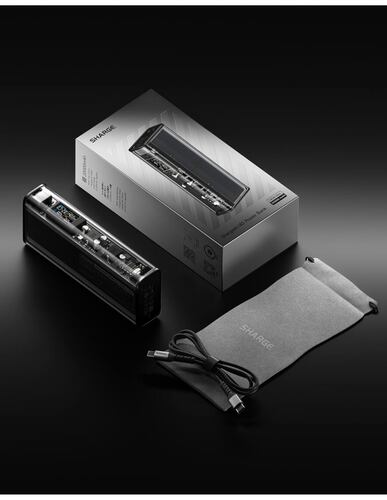 Power Bank Sharge Shargeek 140 20000mAh 140W PD Pantalla Negra