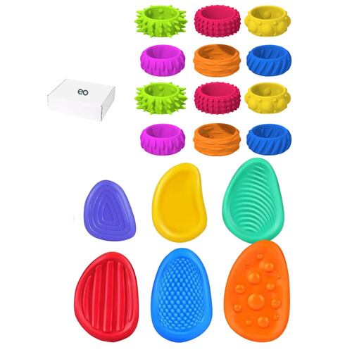 Set De 3 Juguetes Antiestrés De Galleta Squishy - Taba Sensorial Suave - Alivia Ansiedad Y Estrés - Ideal Para Niños Con Autismo O TDAH