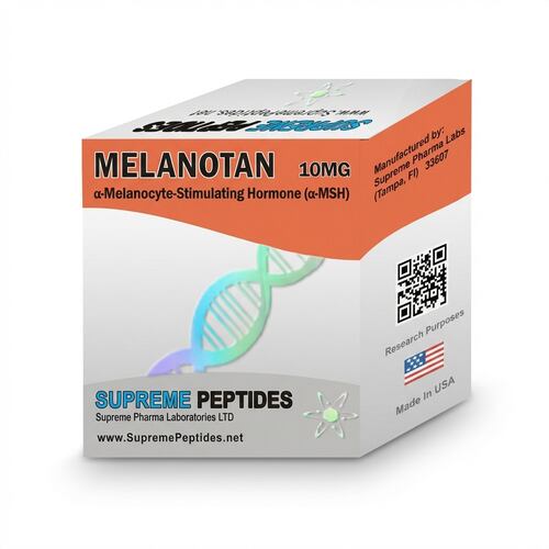 Suplemento Alimenticio Deportivo, Melanotan II, Supreme Peptides, Peptido  De Melanocortina, 10 Mg