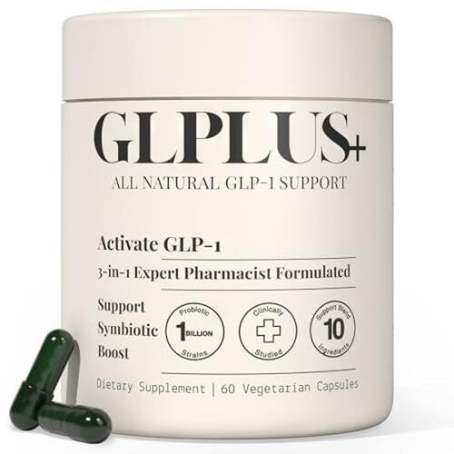glp 1 suplemento GLP-1 Supplement Support, Activate Natural Formula, GLP-1 Supplement for Metabolic, Energy, GLP-1 Support, Take Before Meal (60 Capsules) : Health & Household Suplemento de GLP-1 para mujeres